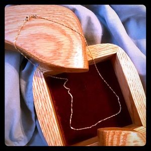 10k Italian Gold Dainty Chain